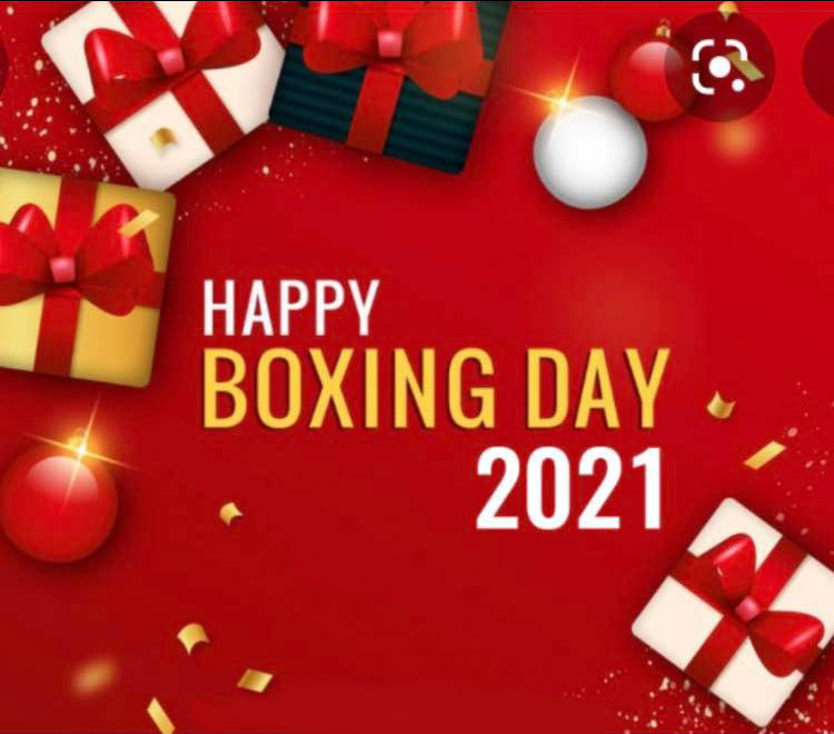 Happy Boxing Day 2021
