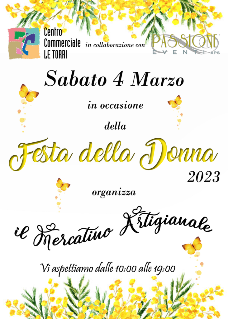 Festa della Donna – Mercatino Artigianale
