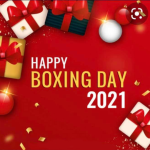 Happy Boxing Day 2021